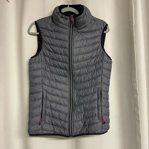 Killtec gray trimmed with black vest US size 10